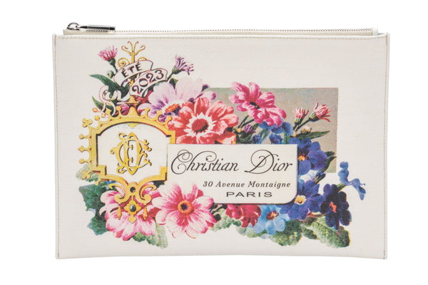 【ヴィンテージ】Rank:B☆Dior WHITE フラップ クロスバッグ Christian Dior. leather Crossbody Bags Christian Dior
