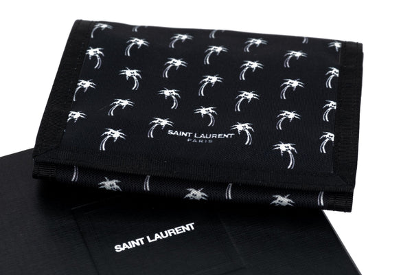 Saint laurent palm tree wallet top