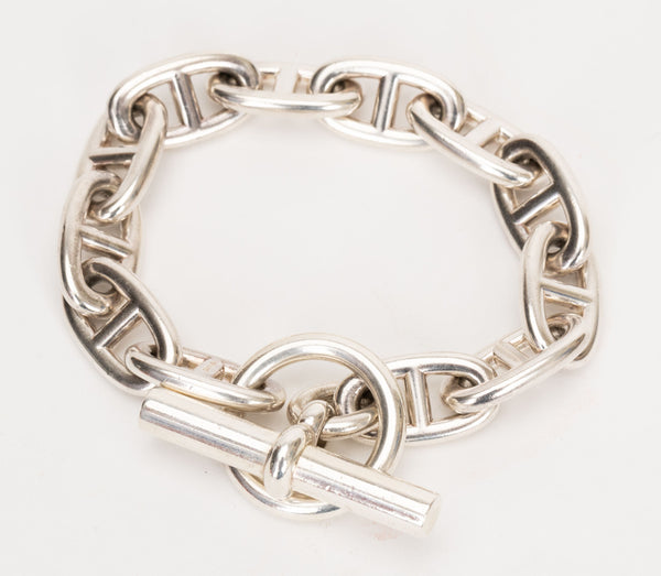 安価 Bracelet d'Ancre Chaine Sterling Hermès - Lux Vintage アクセサリー