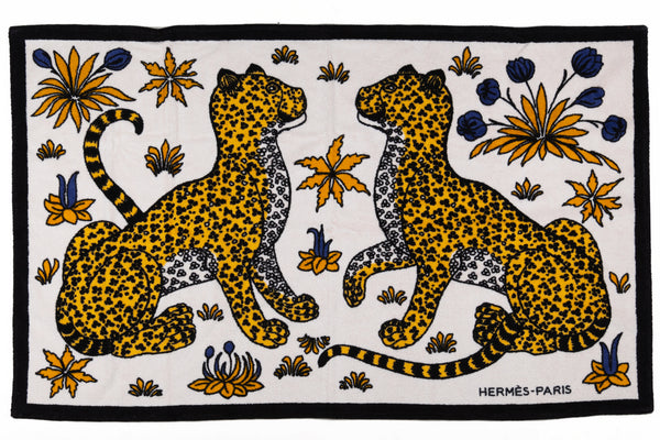 HERMES∽Tigre a l'Ananas beach towel ビーチタオル_パリ速達☆ Tigre a l'Ananas beach towel | Hermès Thailand