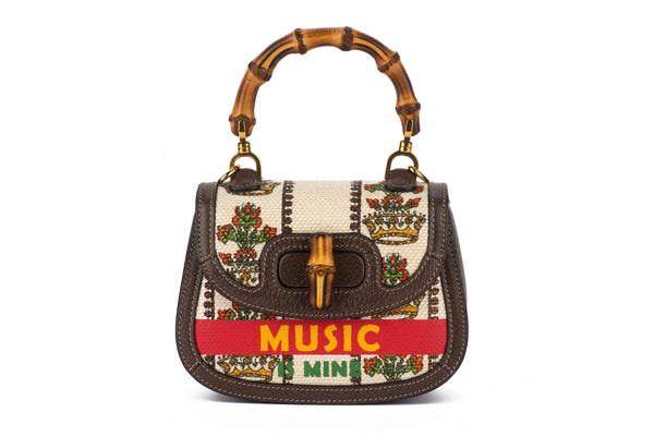 Gucci New LIm.Ed. Music Mini Bamboo Bag - Vintage Lux