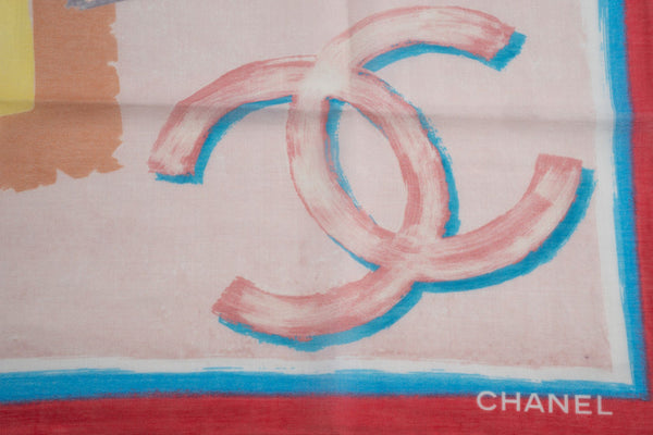 Chanel New Coco Cuba Cotton Scarf - Vintage Lux