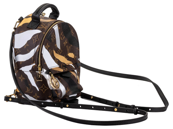 Camo louis store vuitton backpack