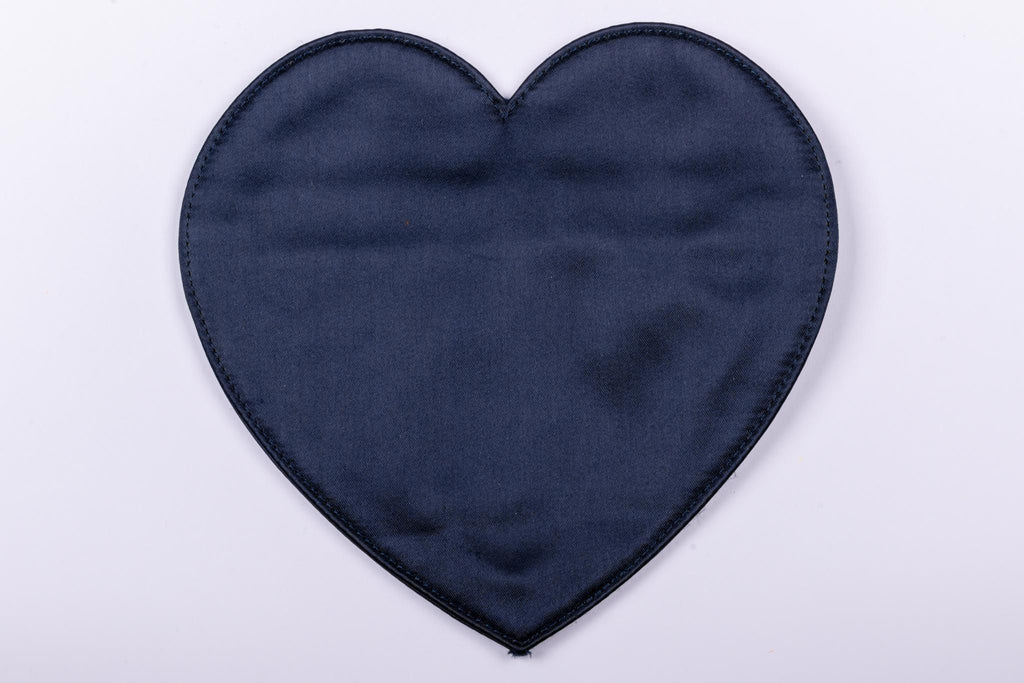 Redwall Blue Silk Heart Coin Case