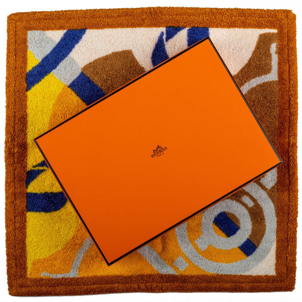 HERMES  バスマット HERMES バスマット Hermès Square Terrycloth Bath Mat