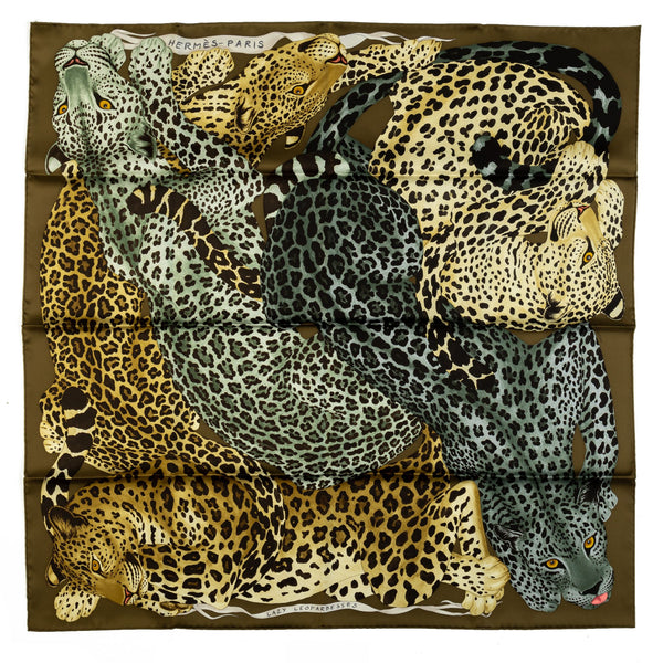 Hermès Scarf for Philanthropy - Hermès Scarf for Wild Cat Conservationism