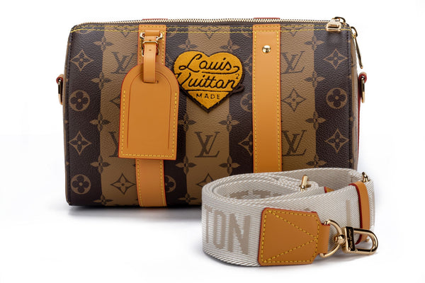 Louis Vuitton x NIGO Keepall bag 50 Brown Black Cloth ref.221276 - Joli  Closet