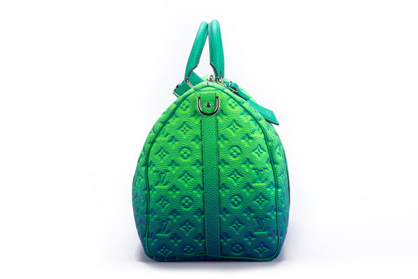 Green Louis Vuitton Duffle Bag