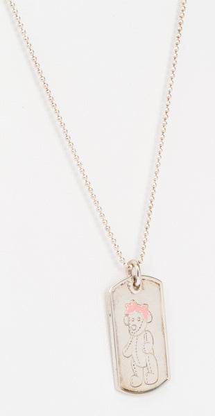Gucci on sale bear necklace