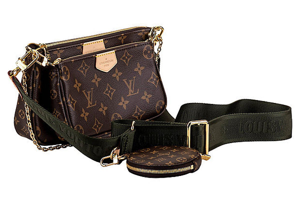 NEW RELEASE LOUIS VUITTON POCHETTE IN ARMY GREEN