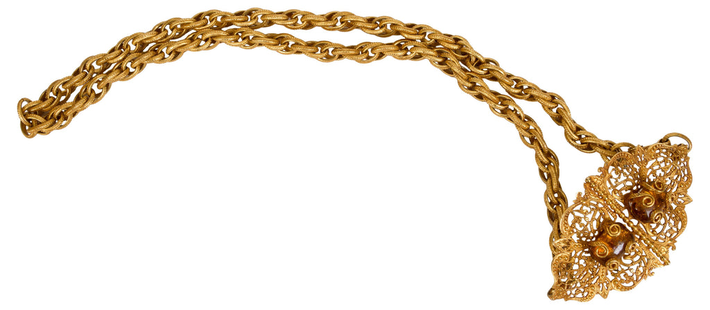 Dominique Aurientis Gold Necklace/Belt