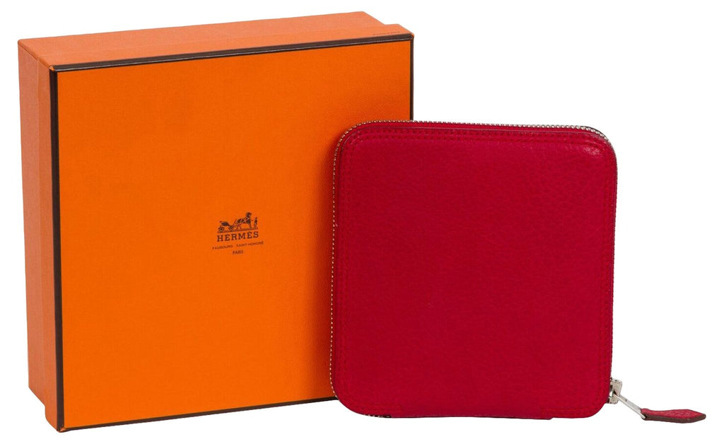 Hermes Red Silky Pop Bag