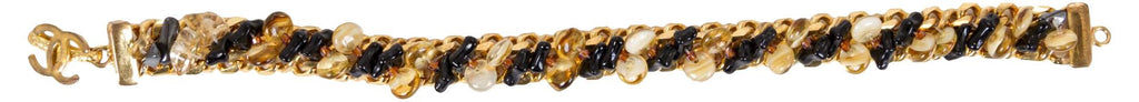 Chanel Glass & Gold Bracelet