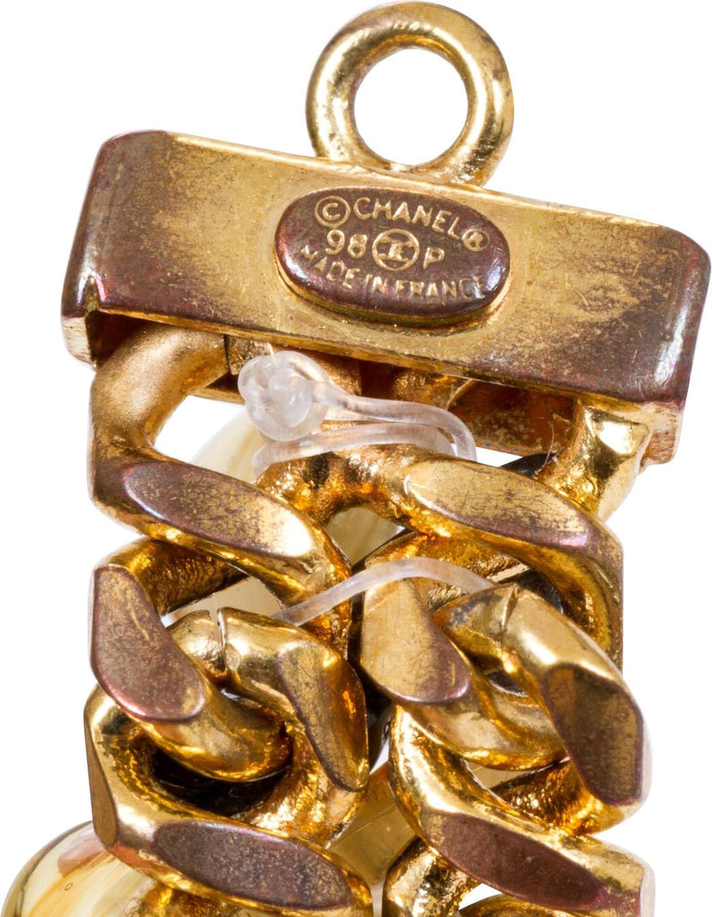 Chanel Glass & Gold Bracelet
