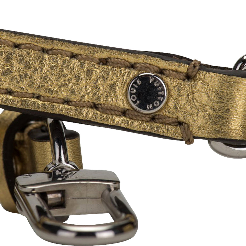 Louis Vuitton Gold Lockme Backpack