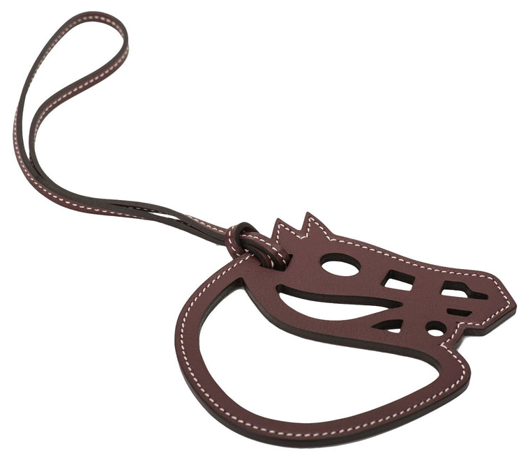 Hermès Brown Cheval Bag Charm