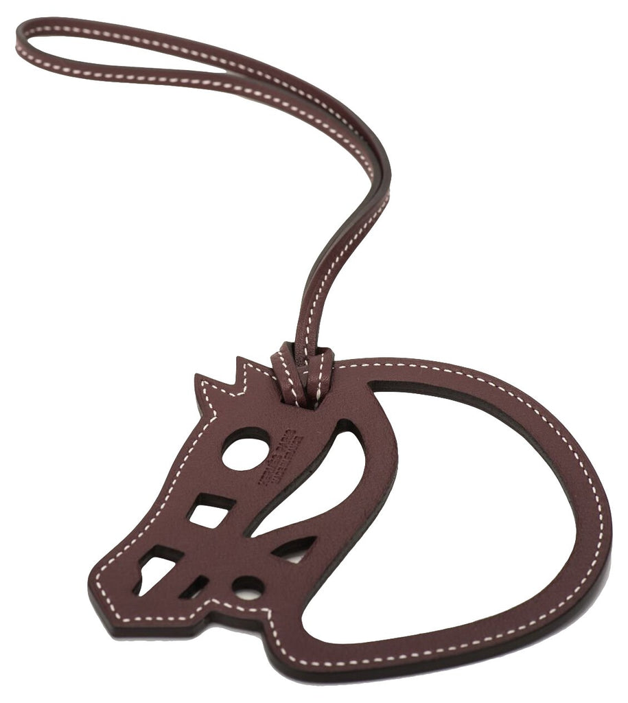 Hermès Brown Cheval Bag Charm