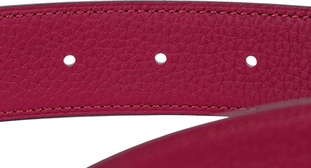 Hermès Black & Ruby Unisex H Belt