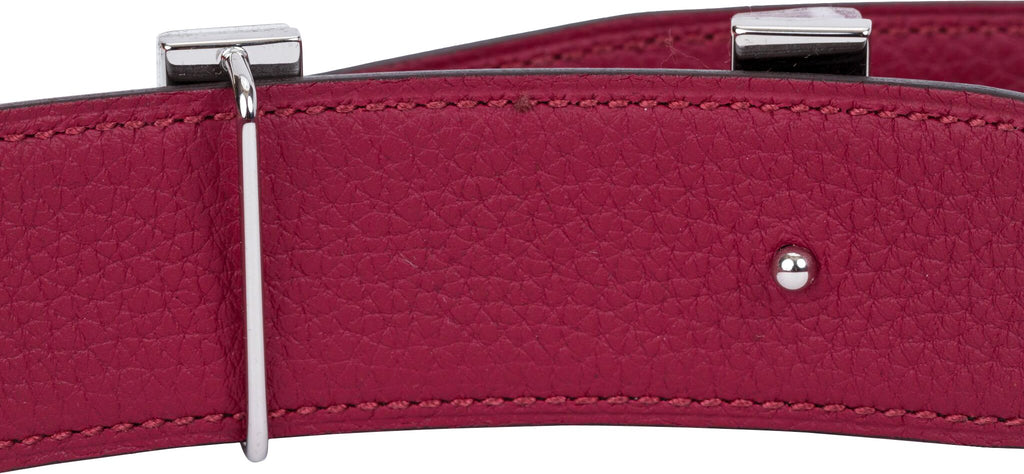 Hermès Black & Ruby Unisex H Belt