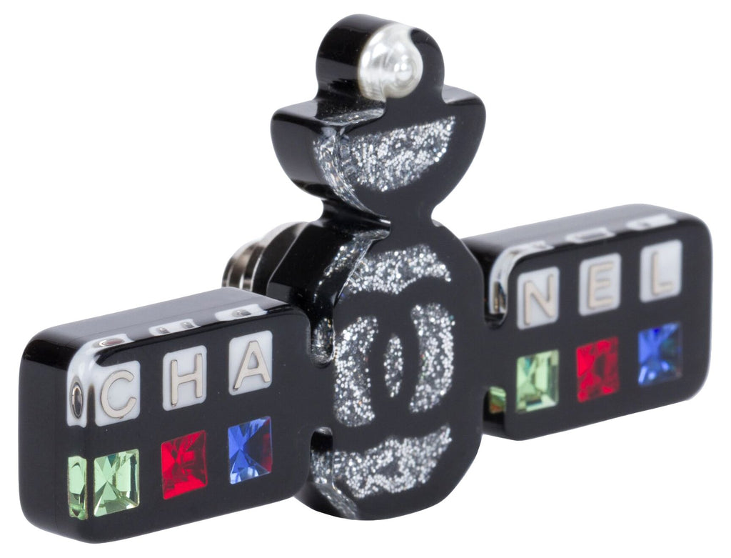 Chanel Lucite Satellite Brooch