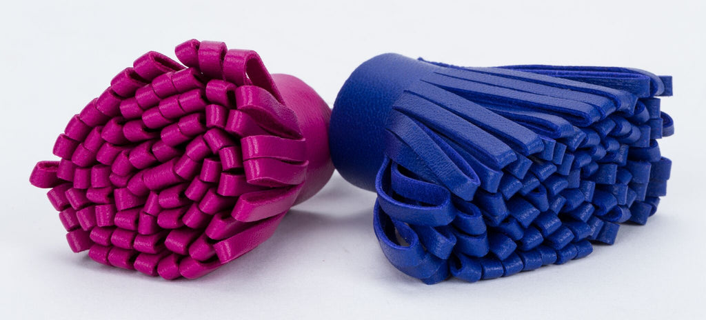 Hermès Double-Tassel Keychain