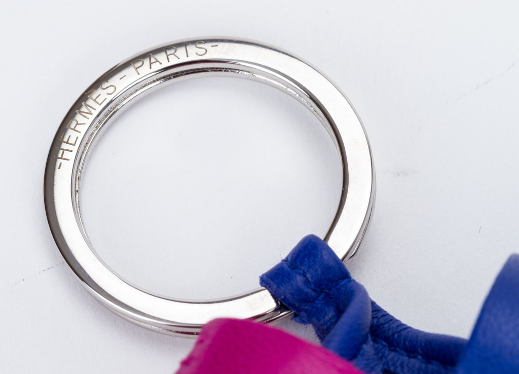 Hermès Double-Tassel Keychain