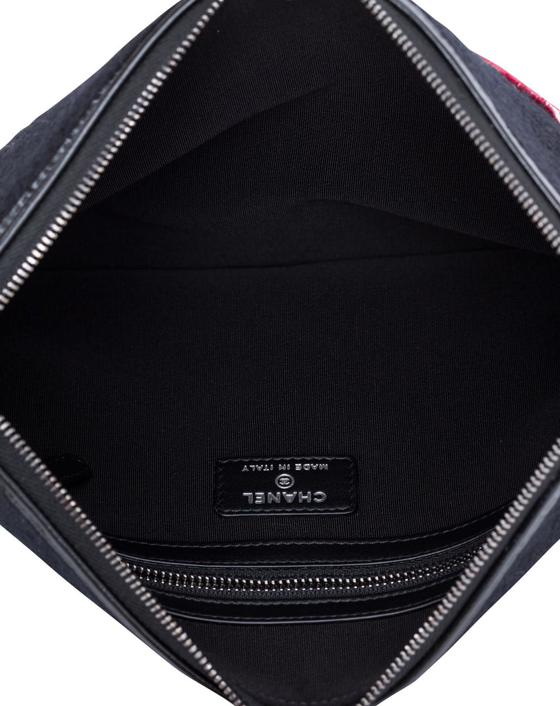 Chanel Black Paris Salzburg Clutch