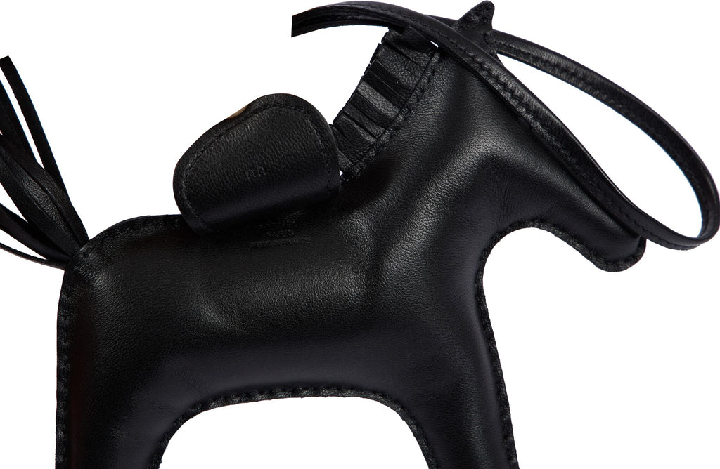 Hermès Black Rodeo GM Charm