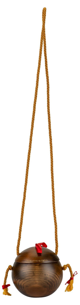 Charlotte Olympia Wood Crossbody Bag