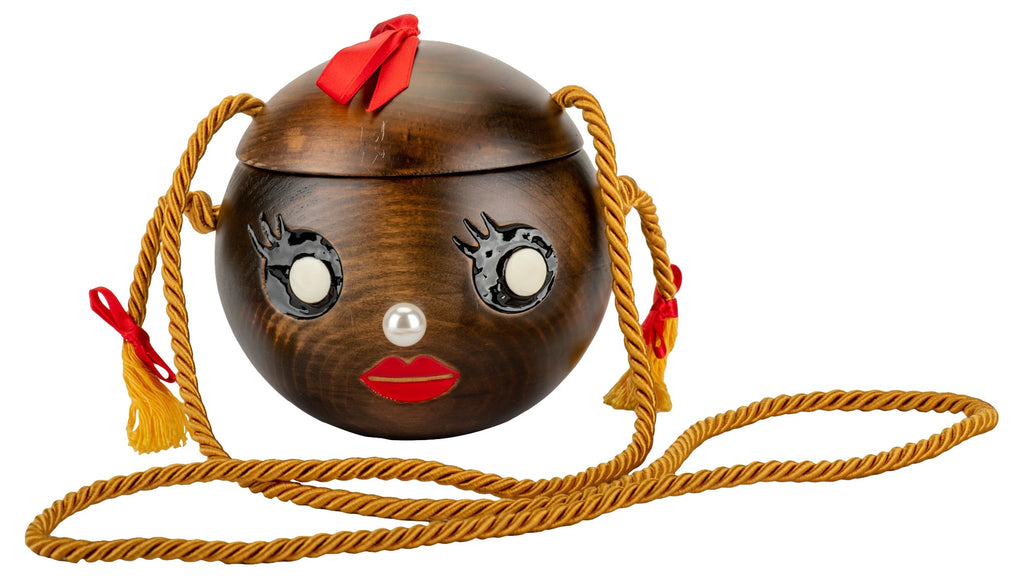 Charlotte Olympia Wood Crossbody Bag