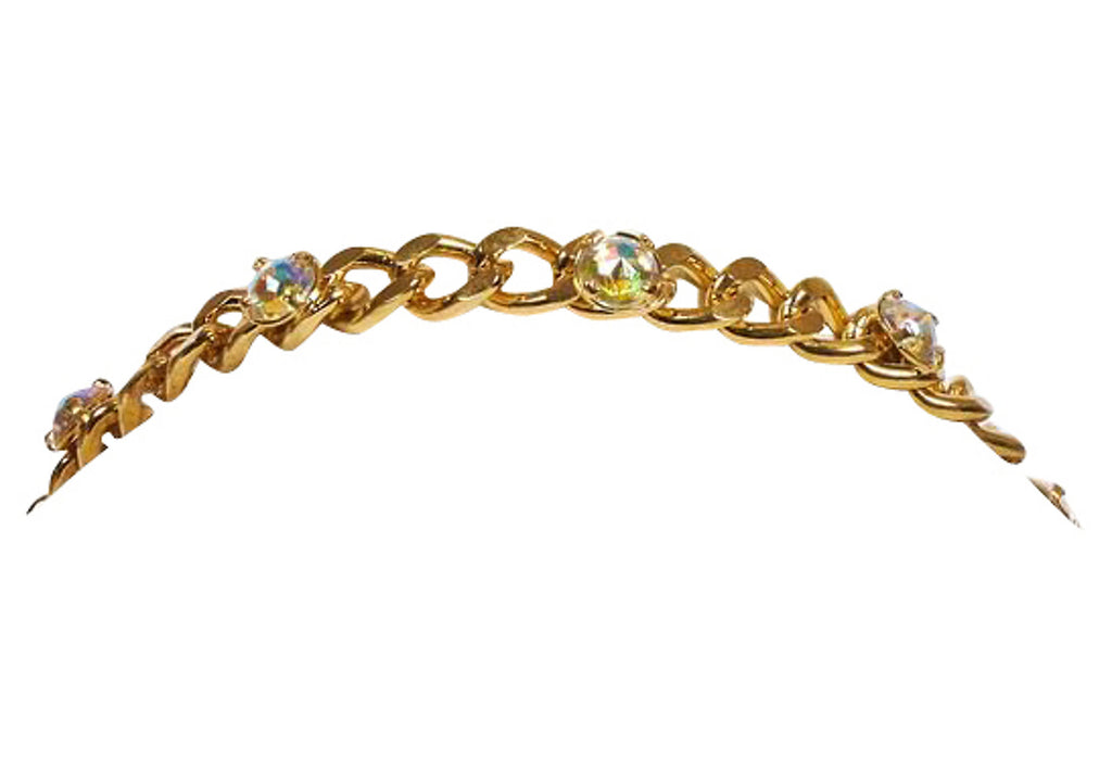 Chanel 4 Strand Rhinestone Necklace/Belt