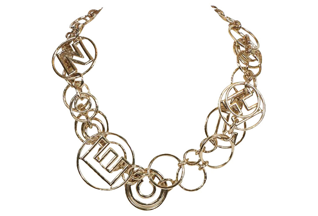 Chanel Oversized Silver Necklace /Belt