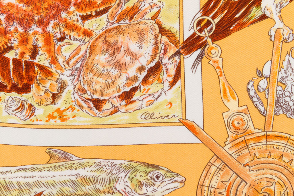 Hermès Le Canada Collectible Silk  Scarf