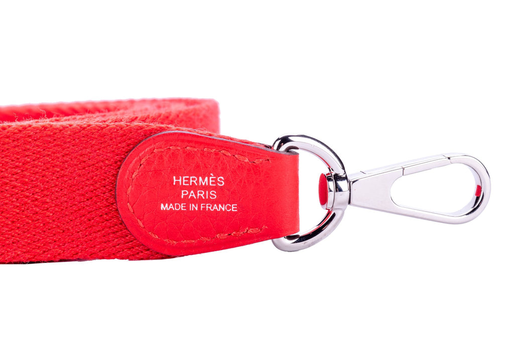 Hermes NIB Rouge De Coeur Mini Evelyne
