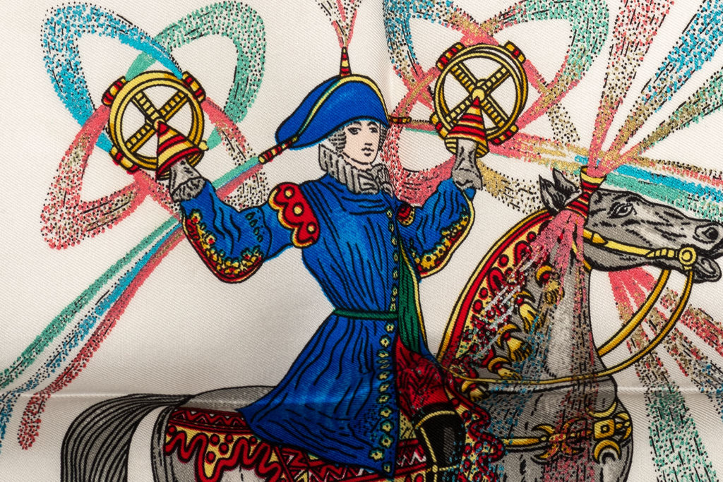 Hermès Feux D Artifice Silk Gavroche