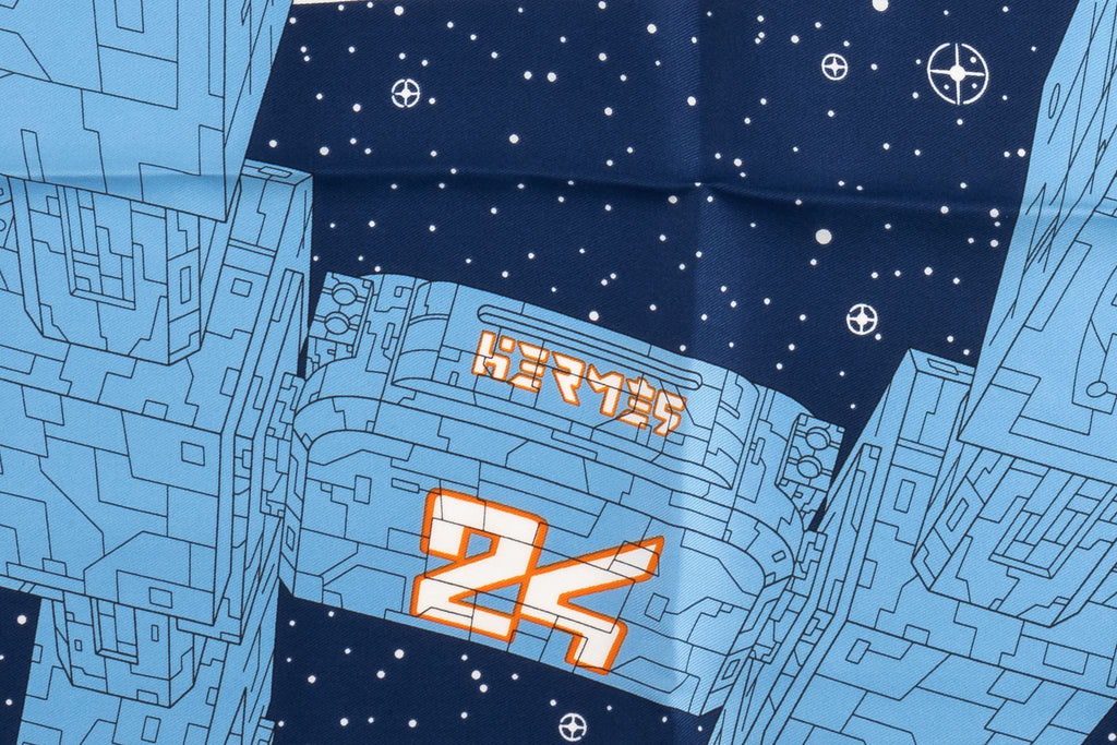 Hermes NIB Small Silk Spaceship Gavroche