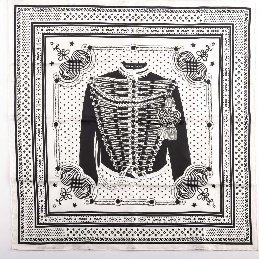 Hermès Brandebourg Bandana Silk