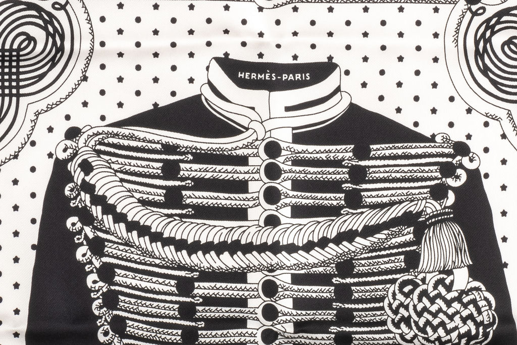 Hermès Brandebourg Bandana Silk