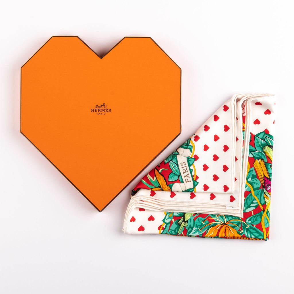 Hermes Lim.Ed. Jungle Love Hearts Dallet