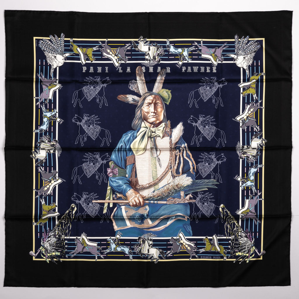 Hermes NIB Lim. Ed. Pawnee Bandana Scarf