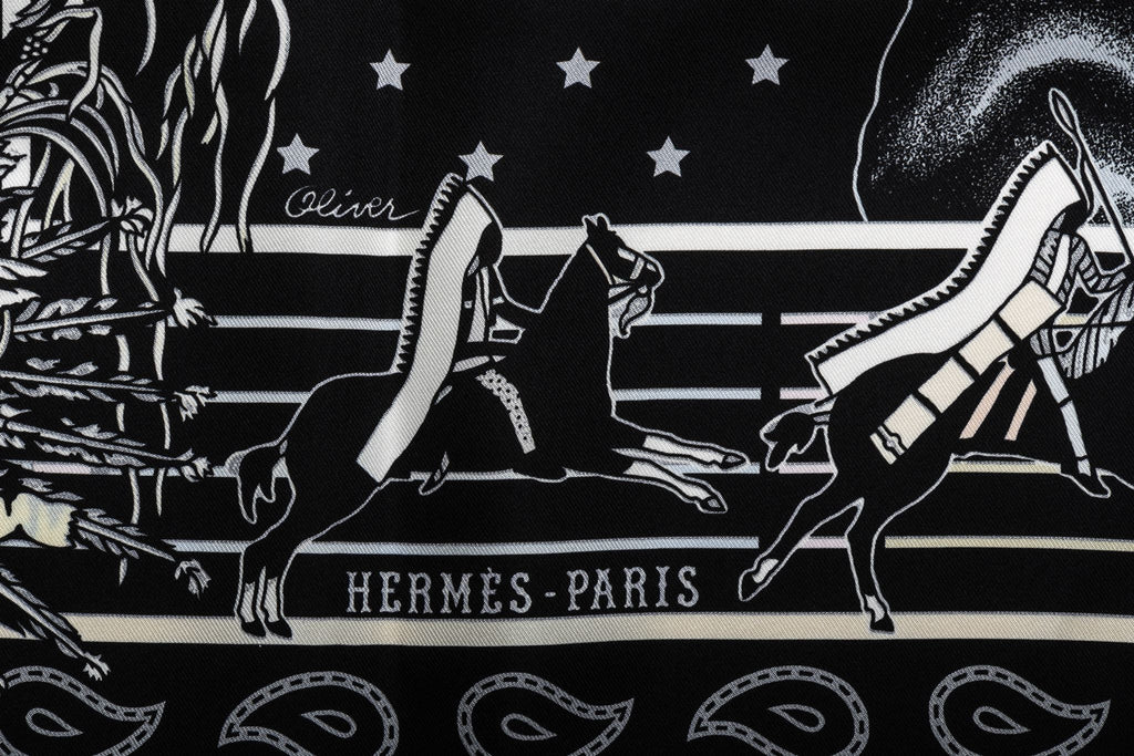 Hermes NIB Lim. Ed. Pawnee Bandana Scarf