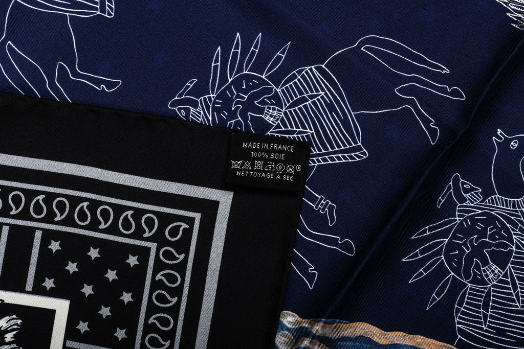 Hermes NIB Lim. Ed. Pawnee Bandana Scarf