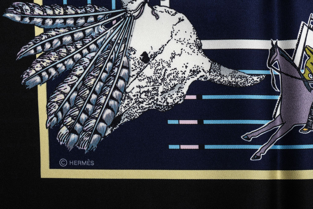 Hermes NIB Lim. Ed. Pawnee Bandana Scarf