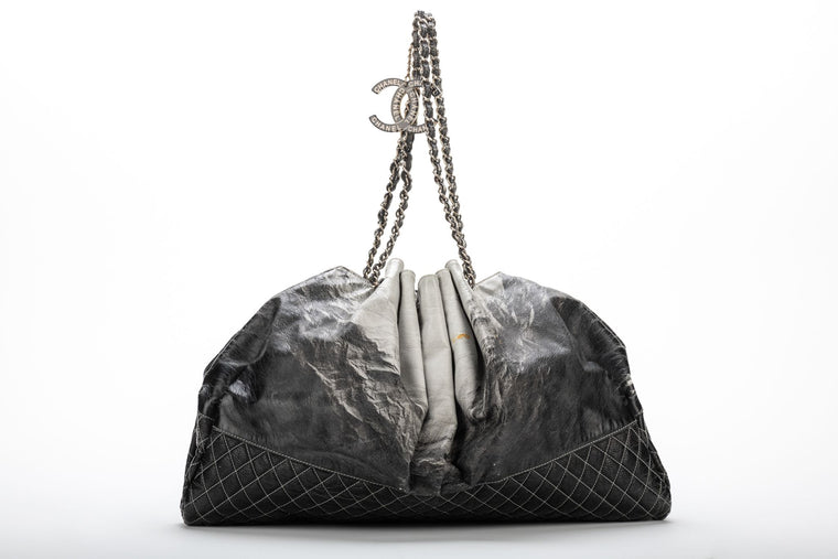 Chanel Degrade' Patent LG Shoulder Bag
