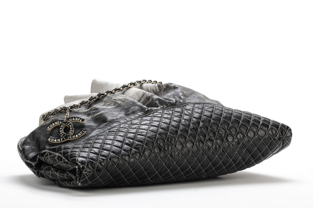 Chanel Degrade' Patent LG Shoulder Bag