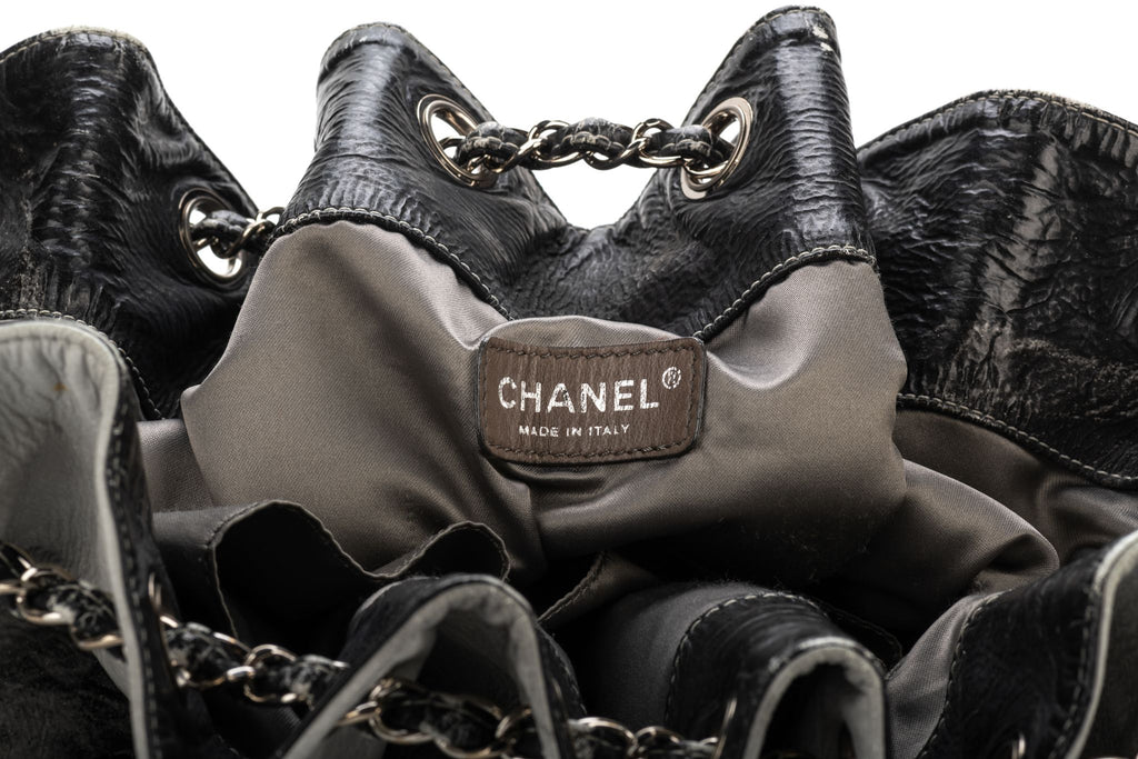 Chanel Degrade' Patent LG Shoulder Bag