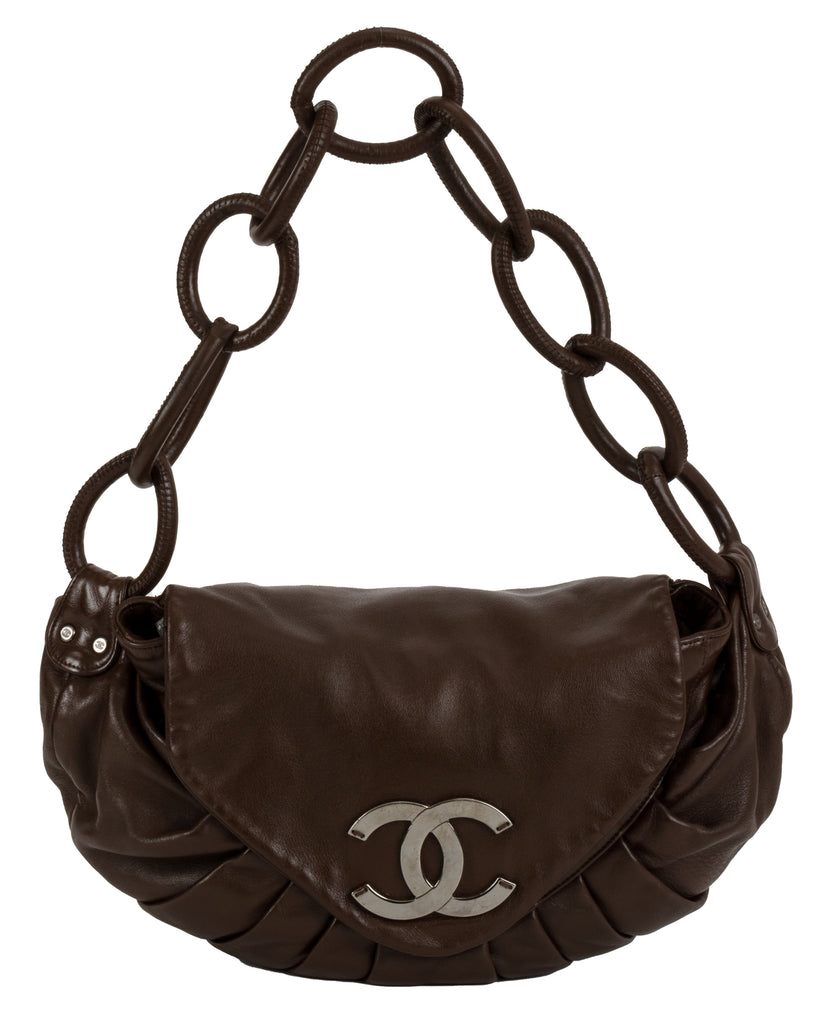 Chanel Chocolate Croissant Shoulder Tote