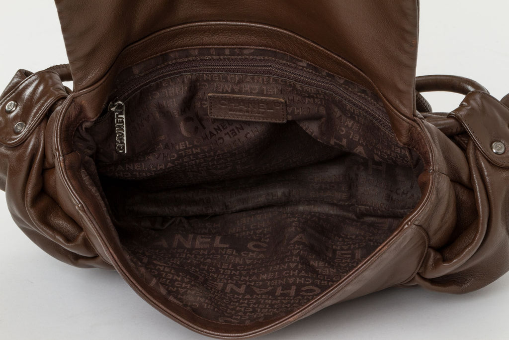 Chanel Chocolate Croissant Shoulder Tote