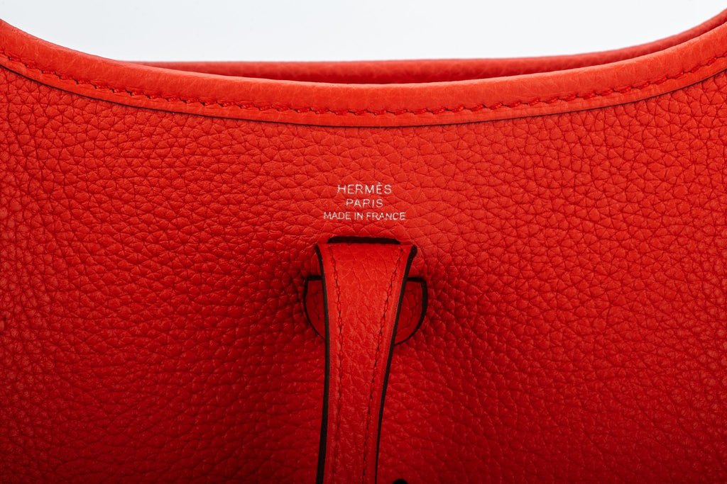 Hermès BNIB Mini Evelyne Capucine Gold