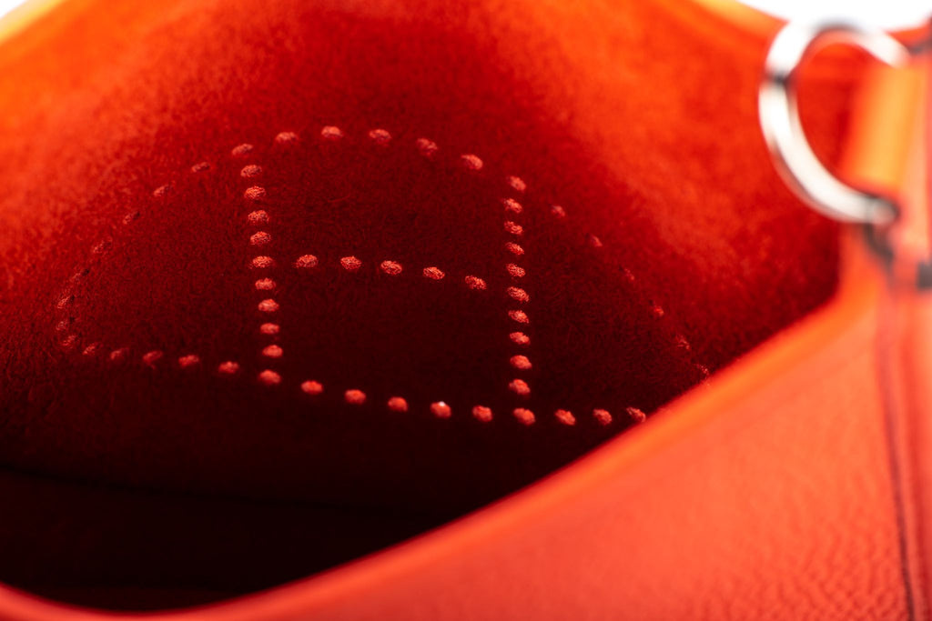 Hermès BNIB Mini Evelyne Capucine Gold